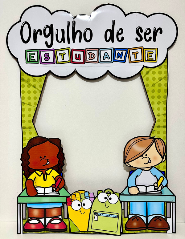 MOLDURA PARA FOTO DIA DO ESTUDANTE - Imagem 2