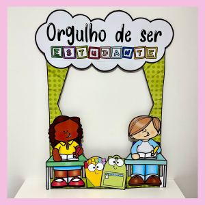 MOLDURA PARA FOTO DIA DO ESTUDANTE