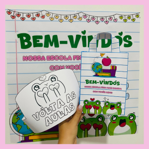 PAINEL E LEMBRANÇA DE BOAS-VINDAS
