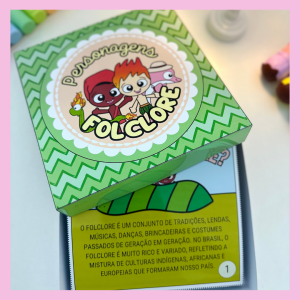 LIVRO NA CAIXA - PERSONAGENS DO FOLCLORE