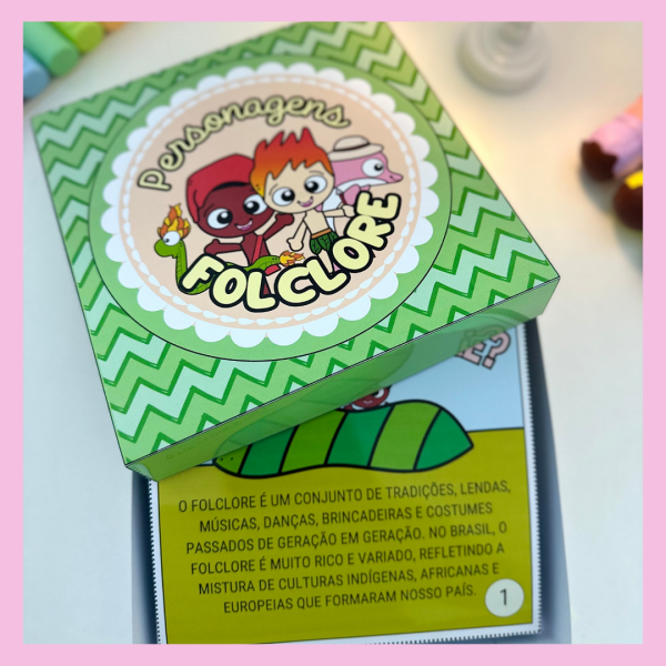 LIVRO NA CAIXA - PERSONAGENS DO FOLCLORE