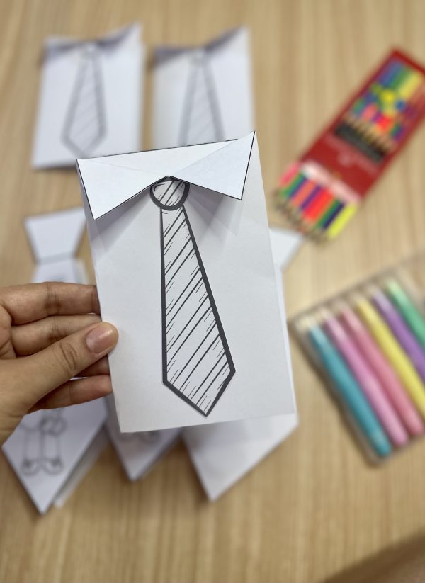 CARTÃO DIA DOS PAIS GRAVATA E CAMISA - Image 10