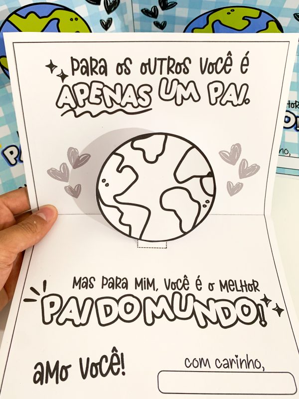 CARTÃO MELHOR PAI DO MUNDO - Image 9