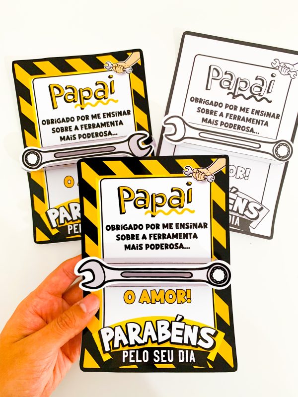 CARTÃO DIA DOS PAIS FERRAMENTAS - Image 7