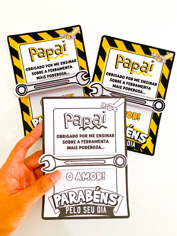 CARTÃO DIA DOS PAIS FERRAMENTAS - Image 8