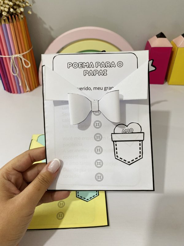 CARTÃO "POEMA PARA O PAPAI" - Image 6