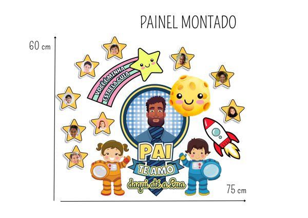PAINEL DIA DOS PAIS ESTRELAS - Image 8