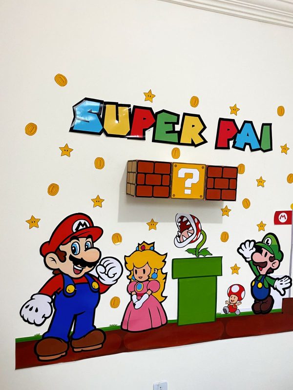 PAINEL DIA DOS PAIS - TEMA SUPER MARIO - Image 7