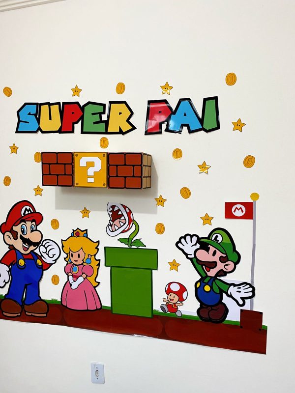 PAINEL DIA DOS PAIS - TEMA SUPER MARIO - Image 6