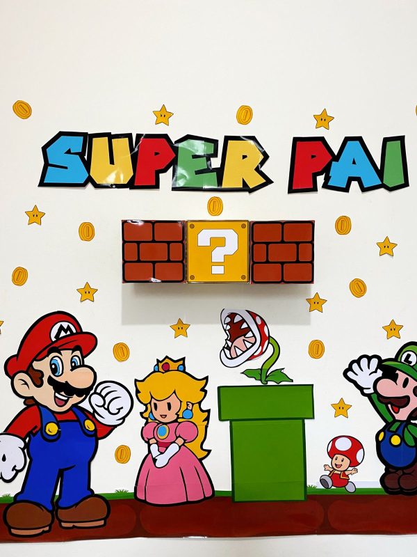 PAINEL DIA DOS PAIS - TEMA SUPER MARIO - Image 5