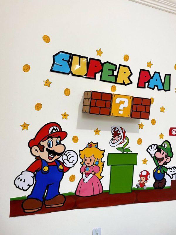 PAINEL DIA DOS PAIS - TEMA SUPER MARIO - Image 3