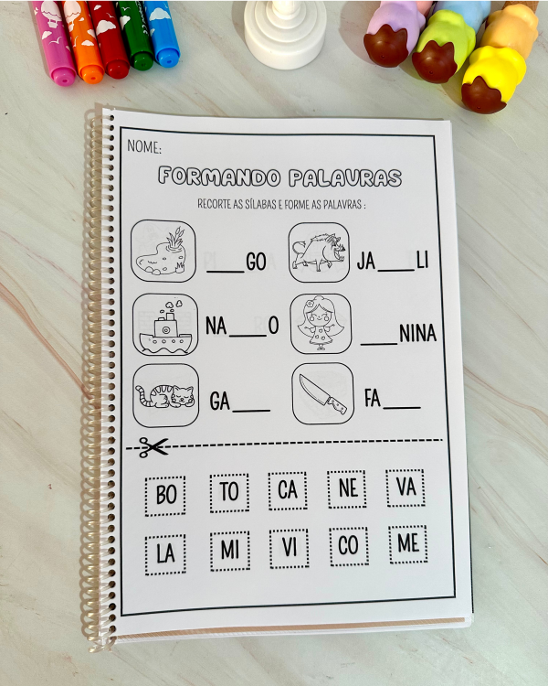 APOSTILA FORMANDO PALAVRAS - Imagem 6