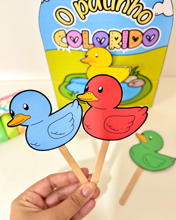 LUVA O PATINHO COLORIDO - Imagem 7