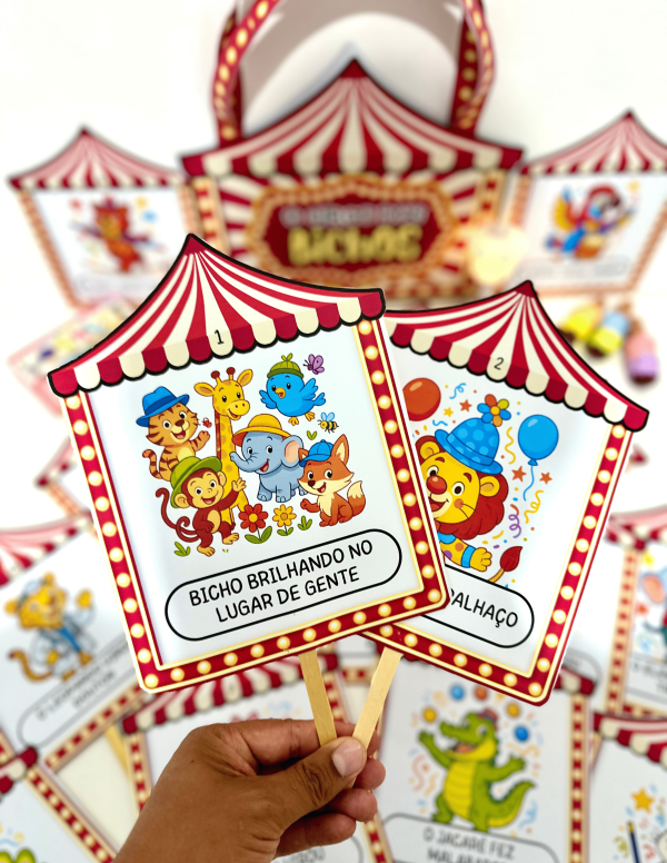 SACOLA - O CIRCO DOS BICHOS - Imagem 8