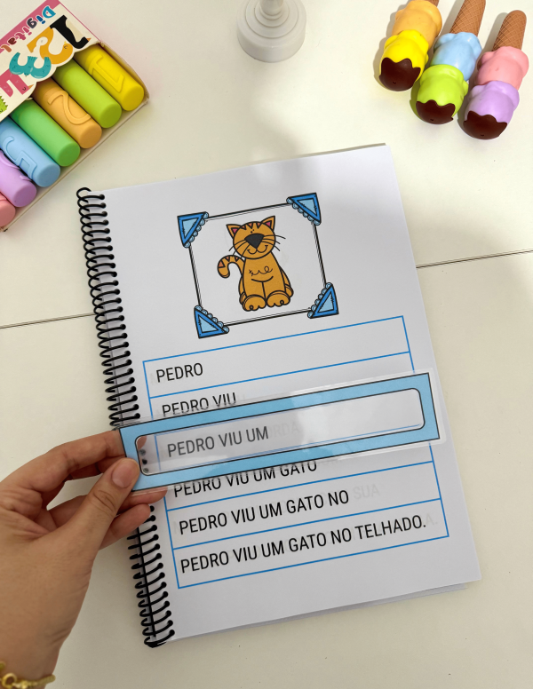 APOSTILA FLUÊNCIA LEITORA - 100 FRASES - Imagem 4