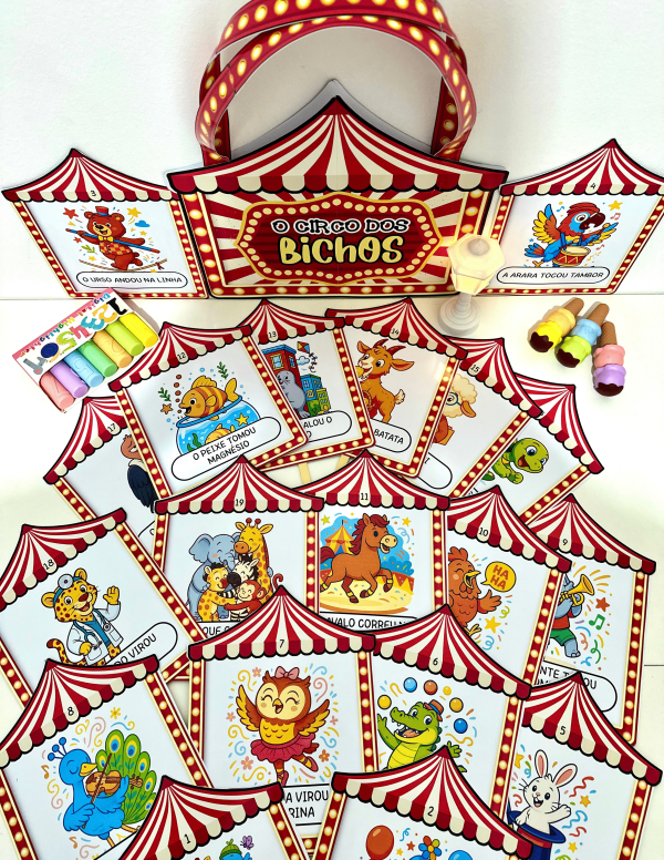 SACOLA - O CIRCO DOS BICHOS - Imagem 3