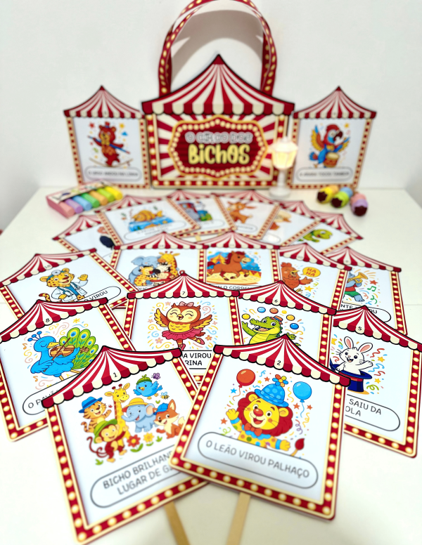 SACOLA - O CIRCO DOS BICHOS - Imagem 4