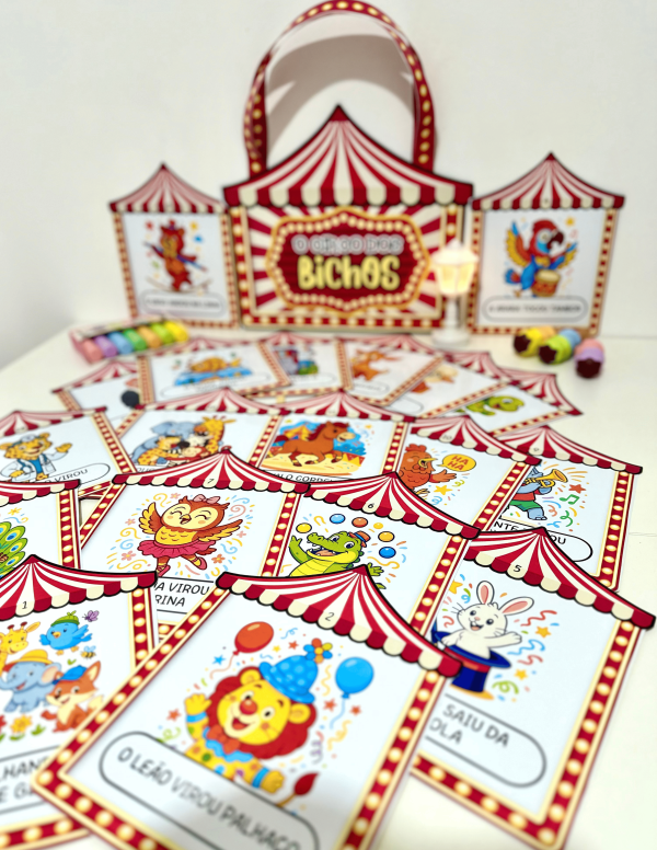 SACOLA - O CIRCO DOS BICHOS - Imagem 5
