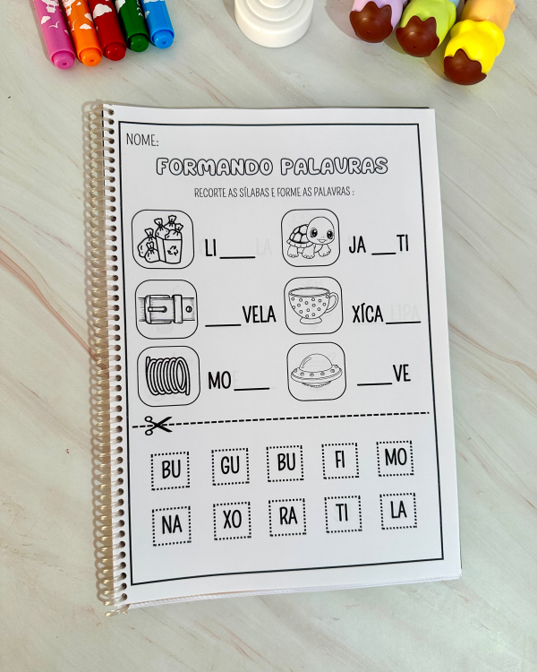 APOSTILA FORMANDO PALAVRAS - Imagem 5