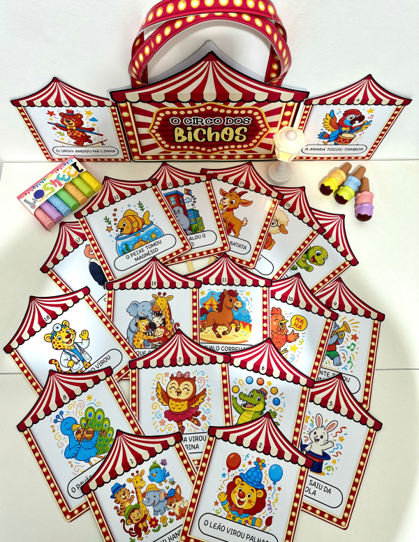 SACOLA - O CIRCO DOS BICHOS - Imagem 6
