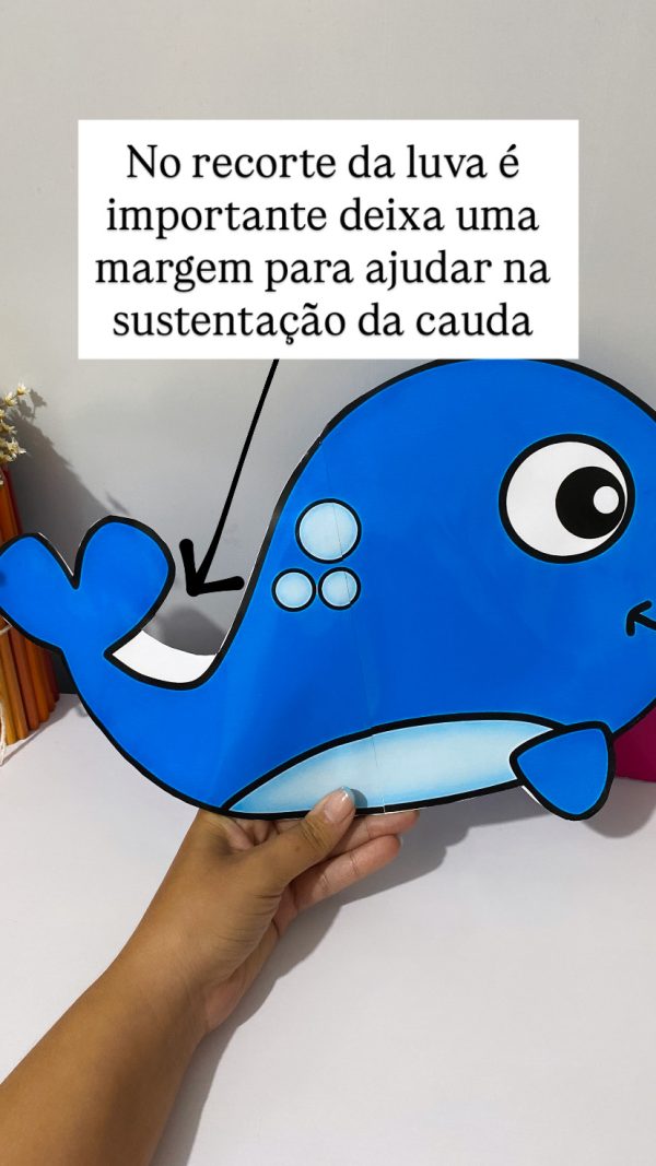 LUVA MUSICAL - A BALEIA - Imagem 16