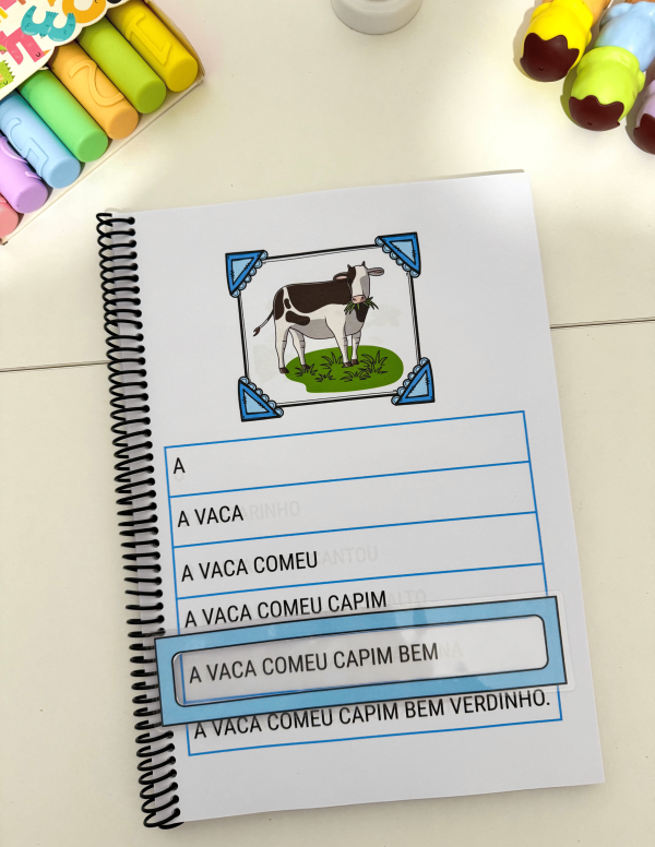 APOSTILA FLUÊNCIA LEITORA - 100 FRASES - Imagem 2