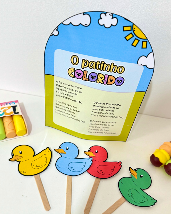 LUVA O PATINHO COLORIDO - Imagem 5
