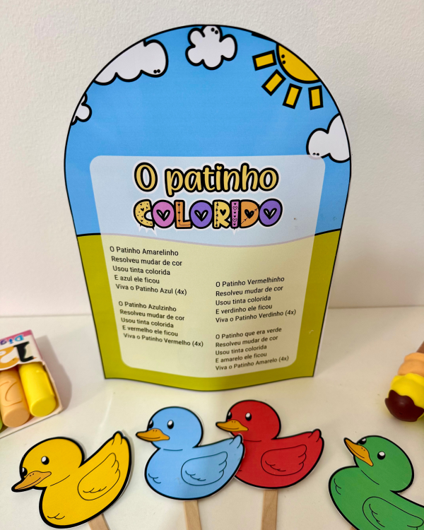 LUVA O PATINHO COLORIDO - Imagem 4
