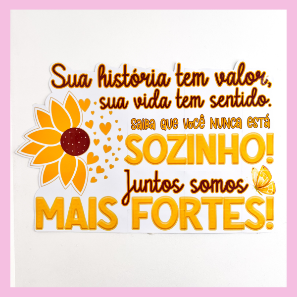 PAINEL SETEMBRO AMARELO