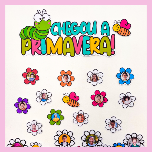 PAINEL COM FOTO PRIMAVERA