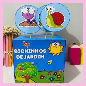 CAIXA BICHINHOS DE JARDIM