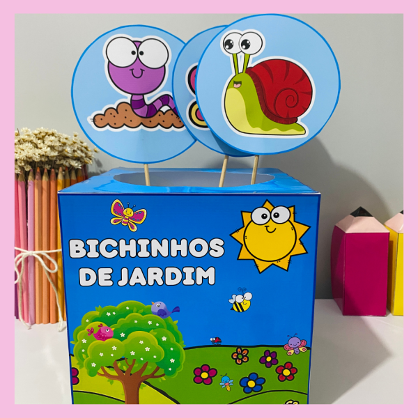 CAIXA BICHINHOS DE JARDIM
