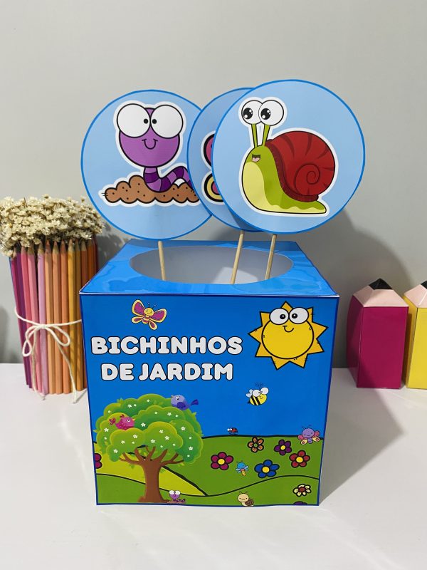 CAIXA BICHINHOS DE JARDIM - Imagem 9