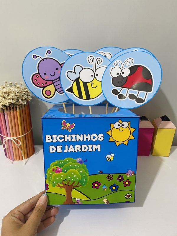 CAIXA BICHINHOS DE JARDIM - Imagem 5