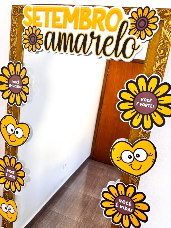 MOLDURA ESPELHO SETEMBRO AMARELO - Imagem 7