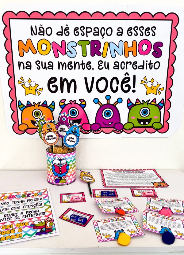 SEMANA DE PROVAS MONSTRINHOS - Imagem 11