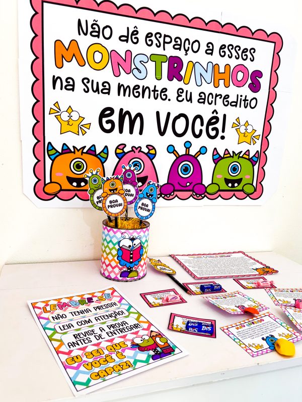 SEMANA DE PROVAS MONSTRINHOS - Imagem 9