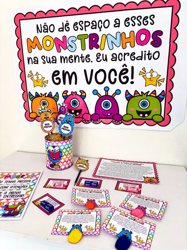 SEMANA DE PROVAS MONSTRINHOS - Imagem 7