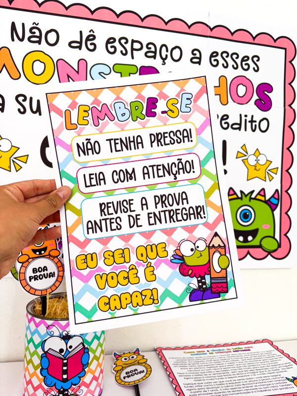 SEMANA DE PROVAS MONSTRINHOS - Imagem 5