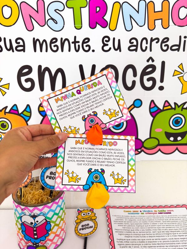 SEMANA DE PROVAS MONSTRINHOS - Imagem 3