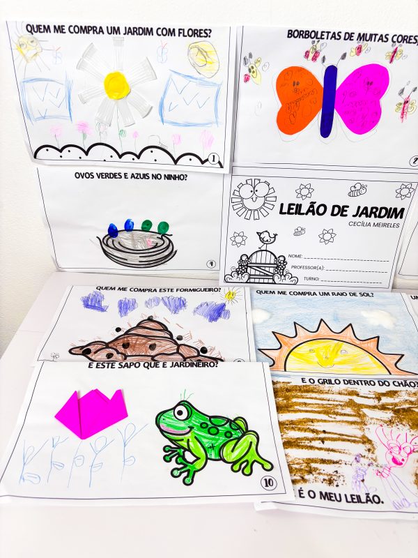 ATIVIDADES DE ARTES - LEILÃO DE JARDIM - Imagem 11