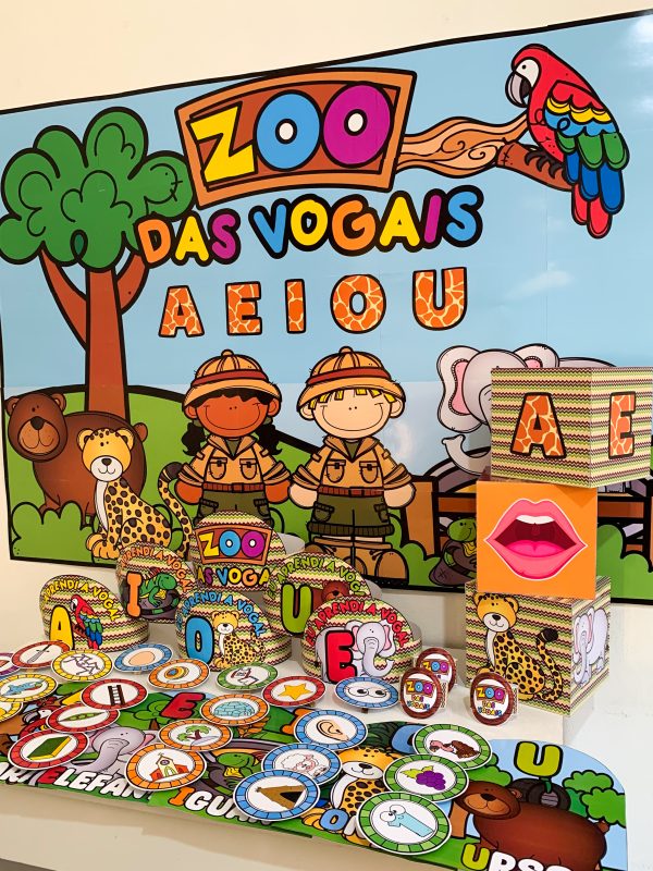 KIT ZOO DAS VOGAIS - Imagem 17