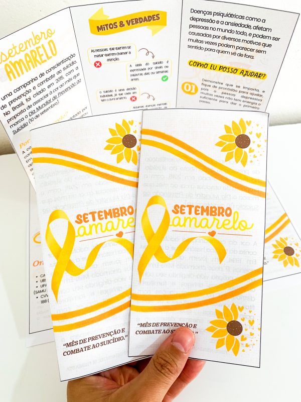 FOLDER SETEMBRO AMARELO - Imagem 5