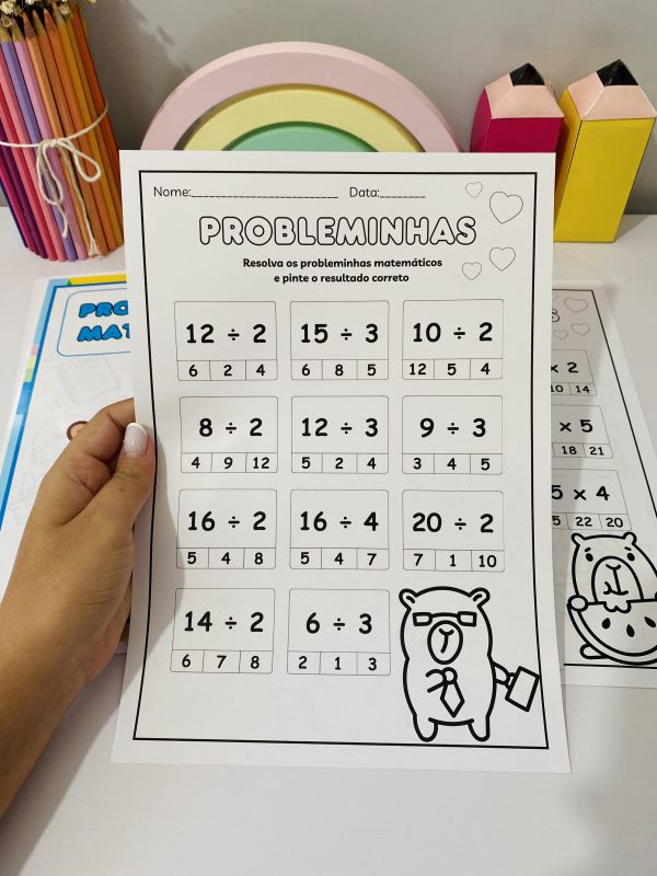APOSTILA PROBLEMAS MATEMÁTICOS - Image 8