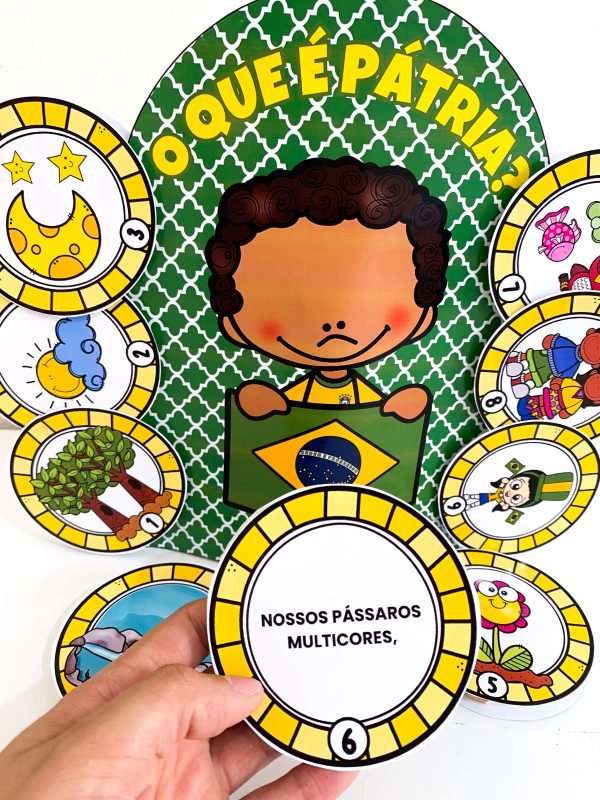 POEMA NA LUVA "O QUE É PATRIA?" - Imagem 7