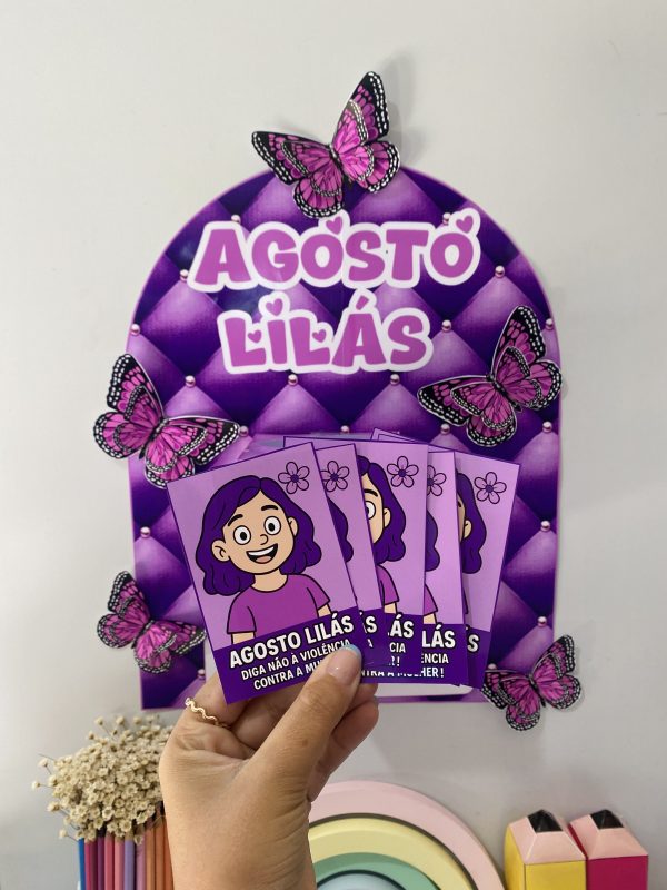 AGOSTO LILÁS - Imagem 8