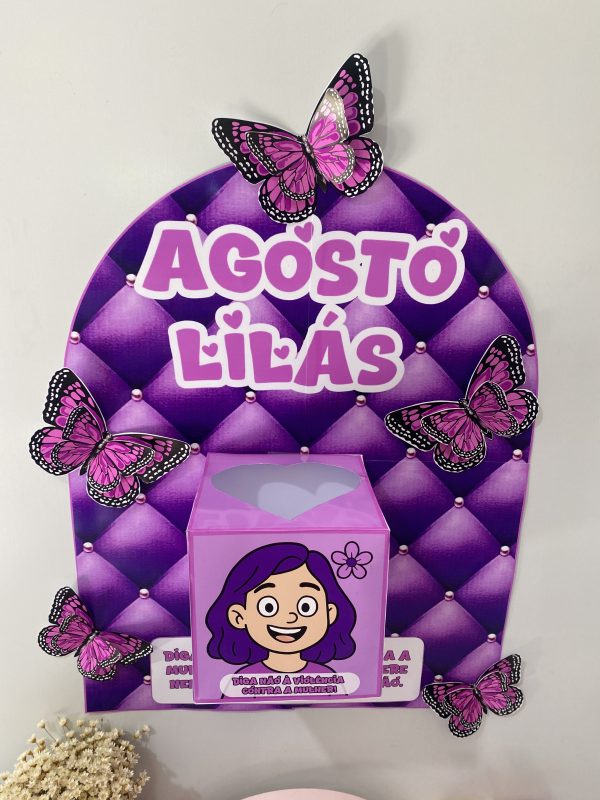 AGOSTO LILÁS - Imagem 4
