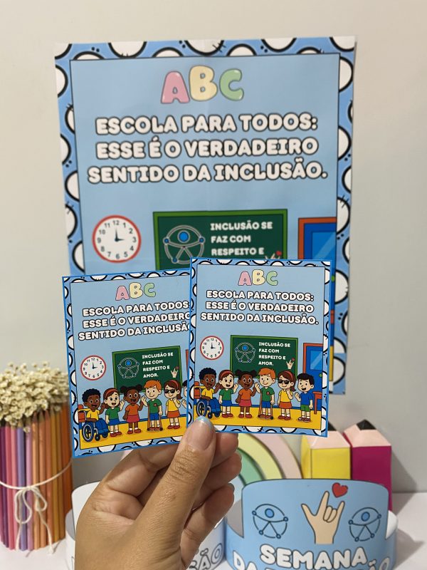 KIT SEMANA NACIONAL DA PESSOA COM DEFICIÊNCIA - Imagem 10