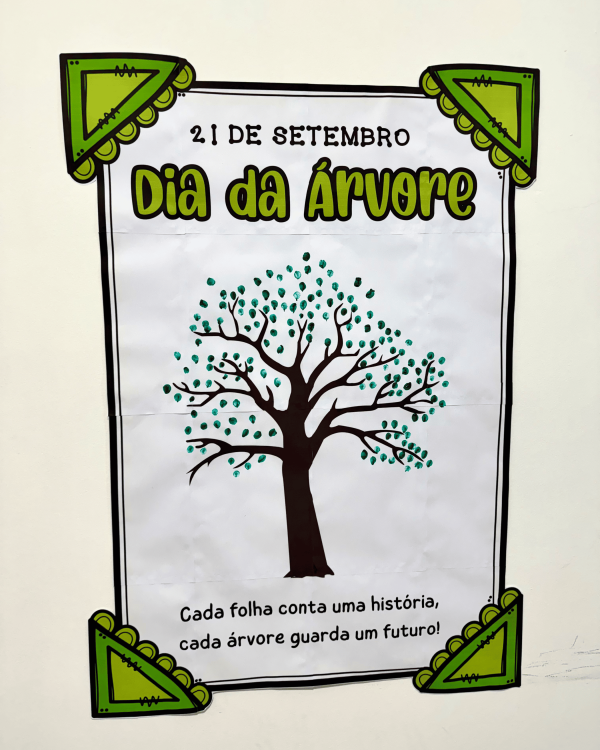 CARTAZ COLABORATIVO DIA DA ÁRVORE - Imagem 2
