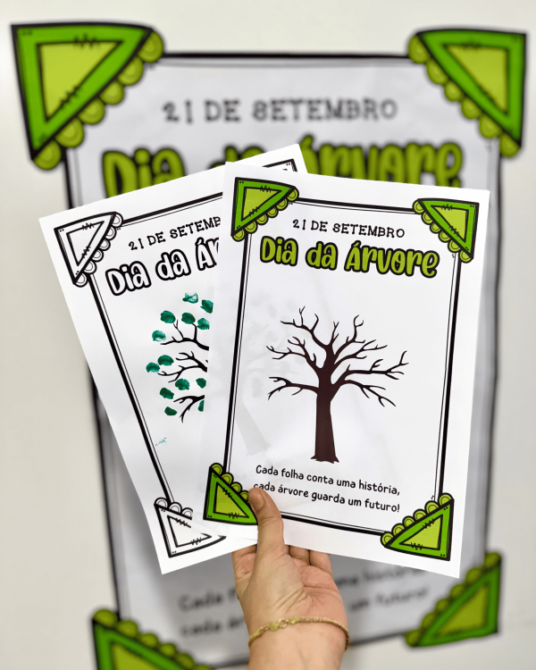 CARTAZ COLABORATIVO DIA DA ÁRVORE - Imagem 5